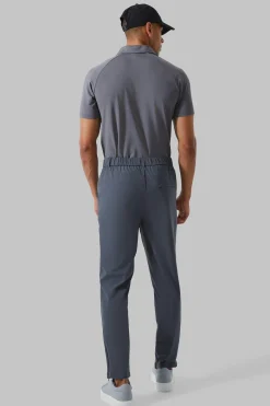 boohooMAN Man Active Stretch Tapered Golf Trousers | UK| Trousers|Joggers