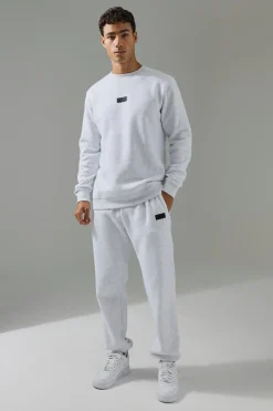 boohooMAN Man Active Sweatshirt & Jogger Tracksuit | UK| Tracksuits