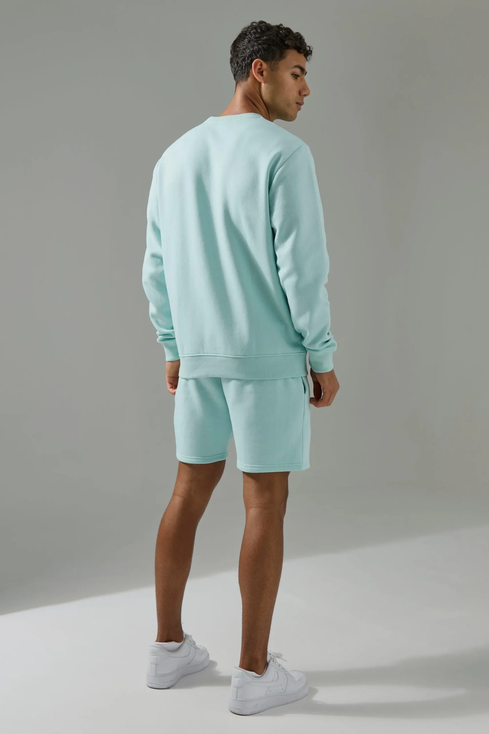 Man Active Sweatshirt & Short Tracksuit | UK^boohooMAN