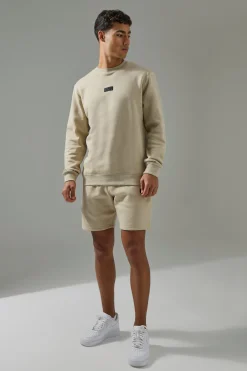 boohooMAN Man Active Sweatshirt & Short Tracksuit | UK| Tracksuits