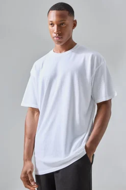 Man Active Tennis Club California Oversized Backprint T-shirt | UK^boohooMAN Online