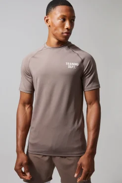 Man Active Training Dept Muscle Fit T-shirt | UK^boohooMAN Sale