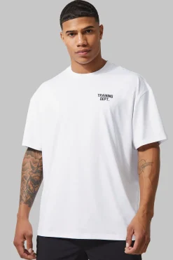 Man Active Training Dept Performance Oversized T Shirt | UK^boohooMAN Discount