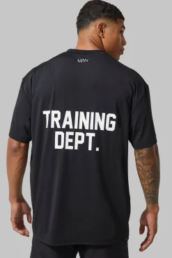 Man Active Training Dept Oversized T Shirt | UK^boohooMAN Sale