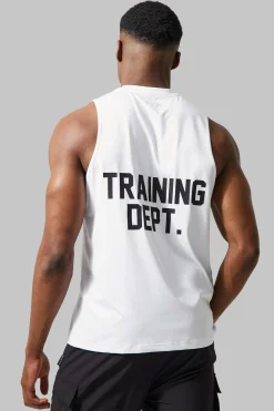 Man Active Training Dept Performance Regular Fit Vest | UK^boohooMAN Sale