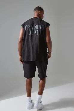 Man Active Training Dept Oversized Tank Top | UK^boohooMAN Best