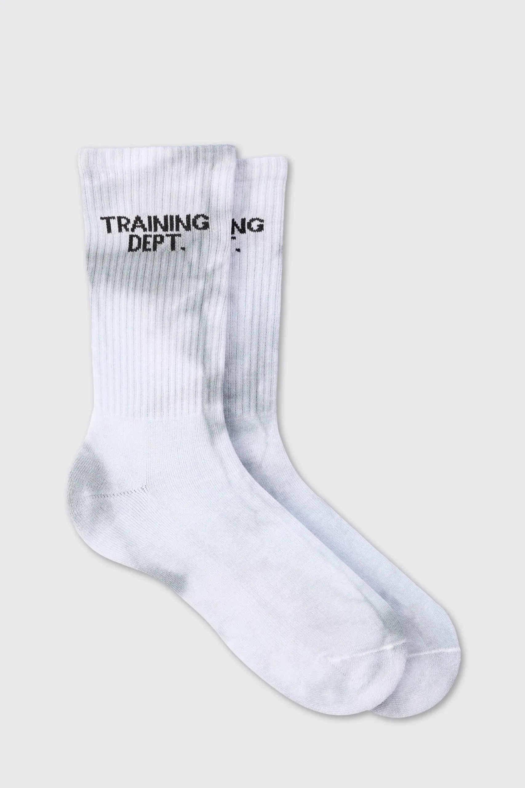 boohooMAN Man Active Training Dept Tie-dye Crew Socks | UK| Underwear & Socks|Underwear & Socks