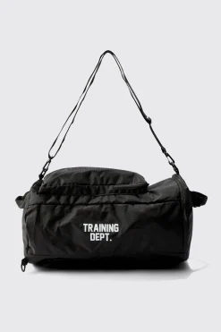 boohooMAN Man Active Training Dept 2 In 1 Gym Backpack And Barrel Bag | UK| Bags & Wallets