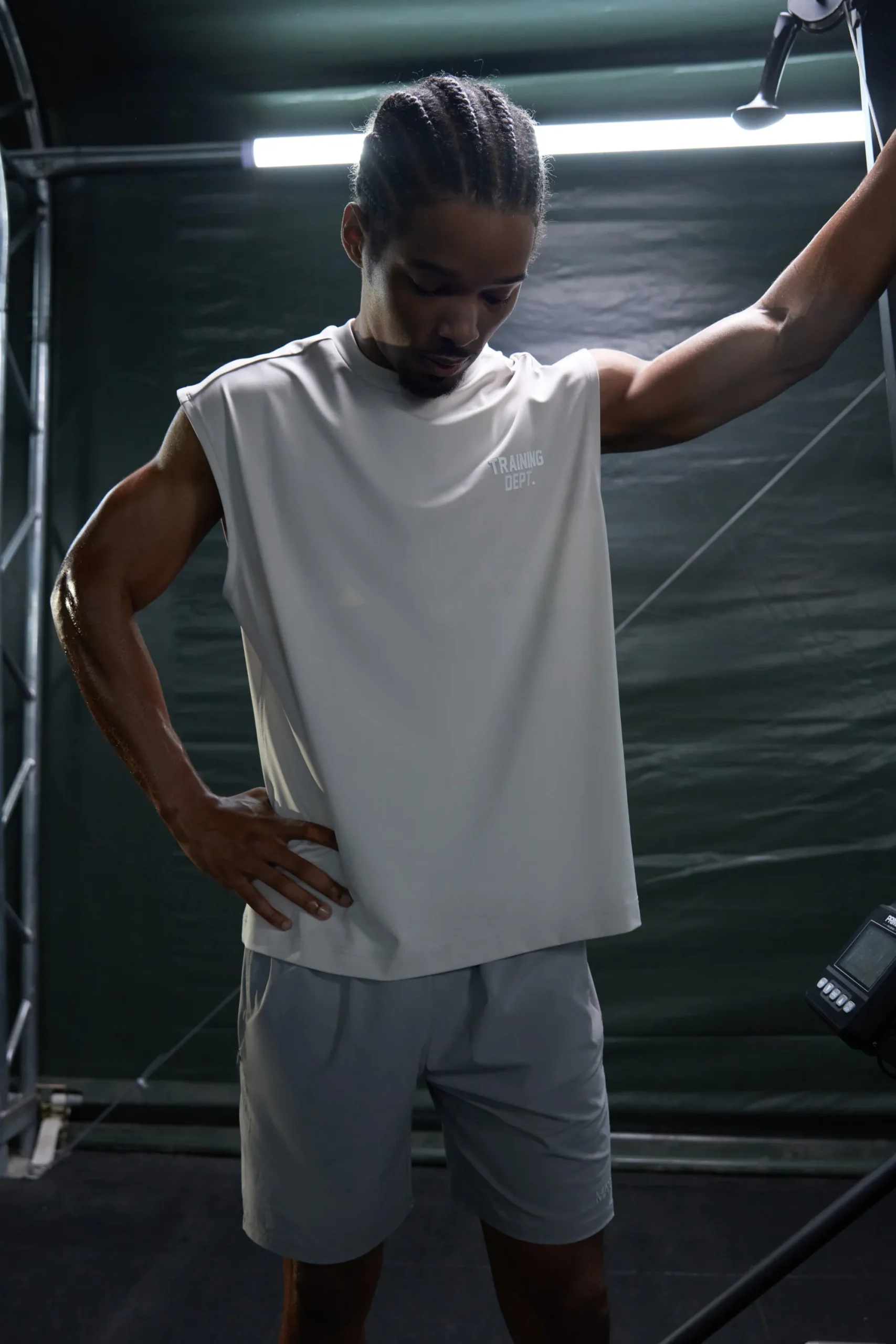 Man Active Training Dept Oversized Performance Tank | UK^boohooMAN Online