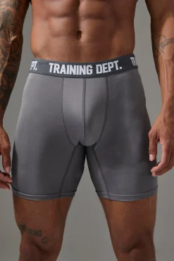boohooMAN Man Active Training Dept Long 7inch Performance Boxer | UK| Underwear & Socks|Underwear & Socks
