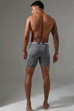 boohooMAN Man Active Training Dept Long 7inch Performance Boxer | UK| Underwear & Socks|Underwear & Socks