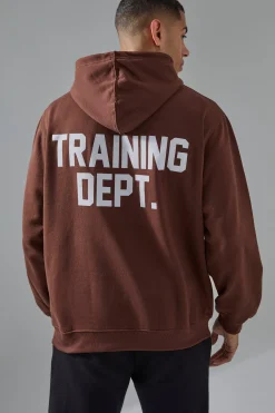 boohooMAN Man Active Training Dept Oversized Hoodie | UK| Hoodies & Sweatshirts