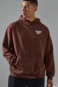 boohooMAN Man Active Training Dept Oversized Hoodie | UK| Hoodies & Sweatshirts