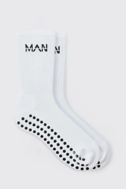boohooMAN Man Active Training Grip Crew Socks | UK| Underwear & Socks|Underwear & Socks