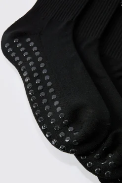 boohooMAN Man Active Training Grip Crew 3 Pack Socks | UK| Underwear & Socks|Underwear & Socks