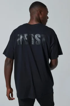 Man Active X Beast Oversized Gym T Shirt | UK^boohooMAN Clearance