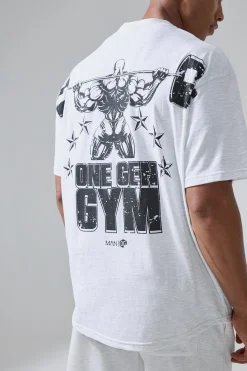Man Active X Og Gym Oversized Xxl Back Print T-shirt | UK^boohooMAN New