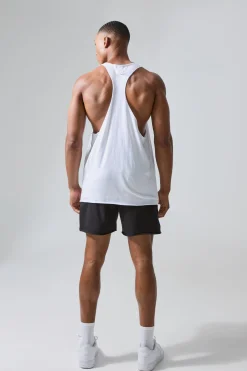 Man Active X Og Gym Reg Fit Stringer Vest | UK^boohooMAN Sale