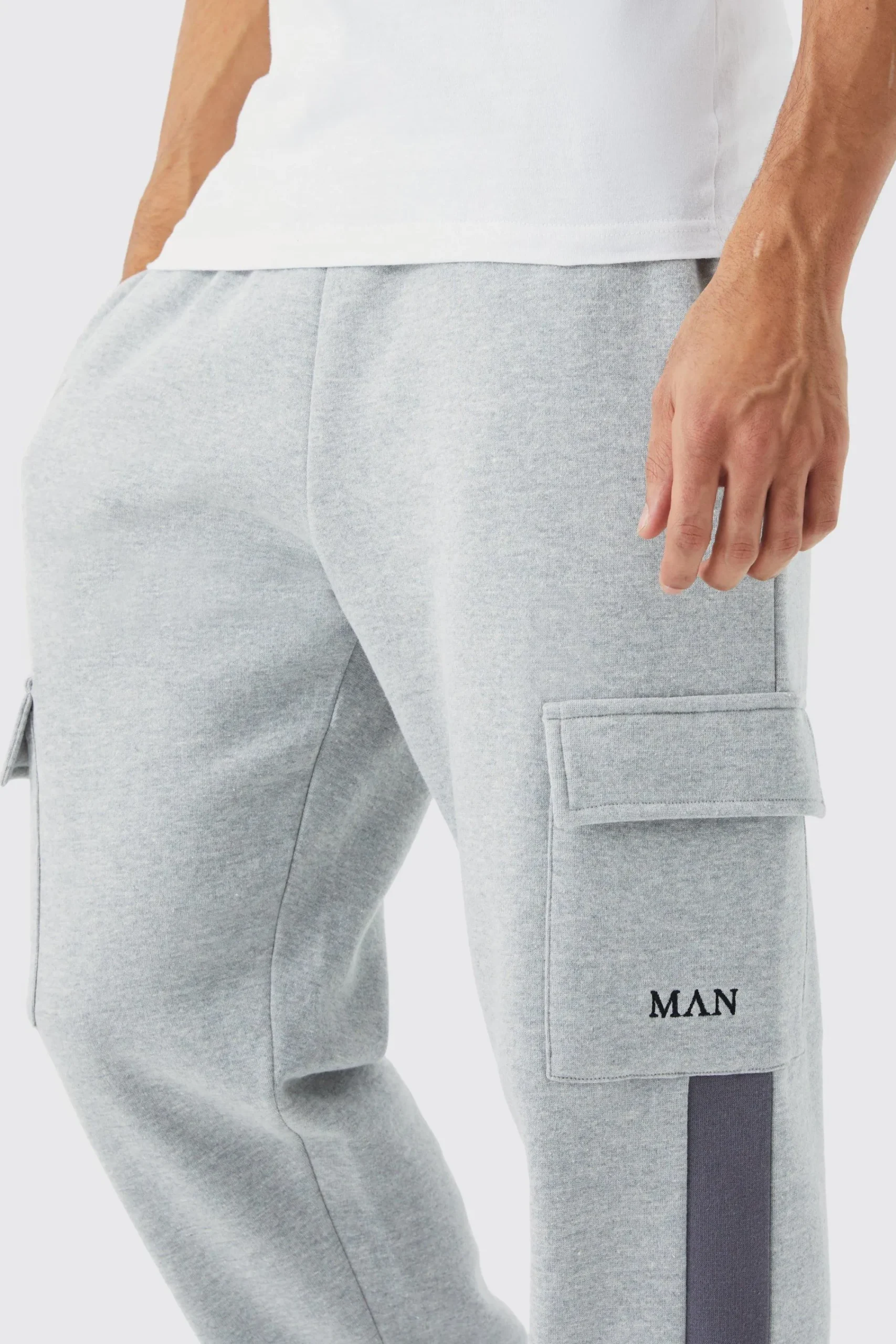 boohooMAN Man Cargo Pocket Jogger | UK| Trousers|Joggers