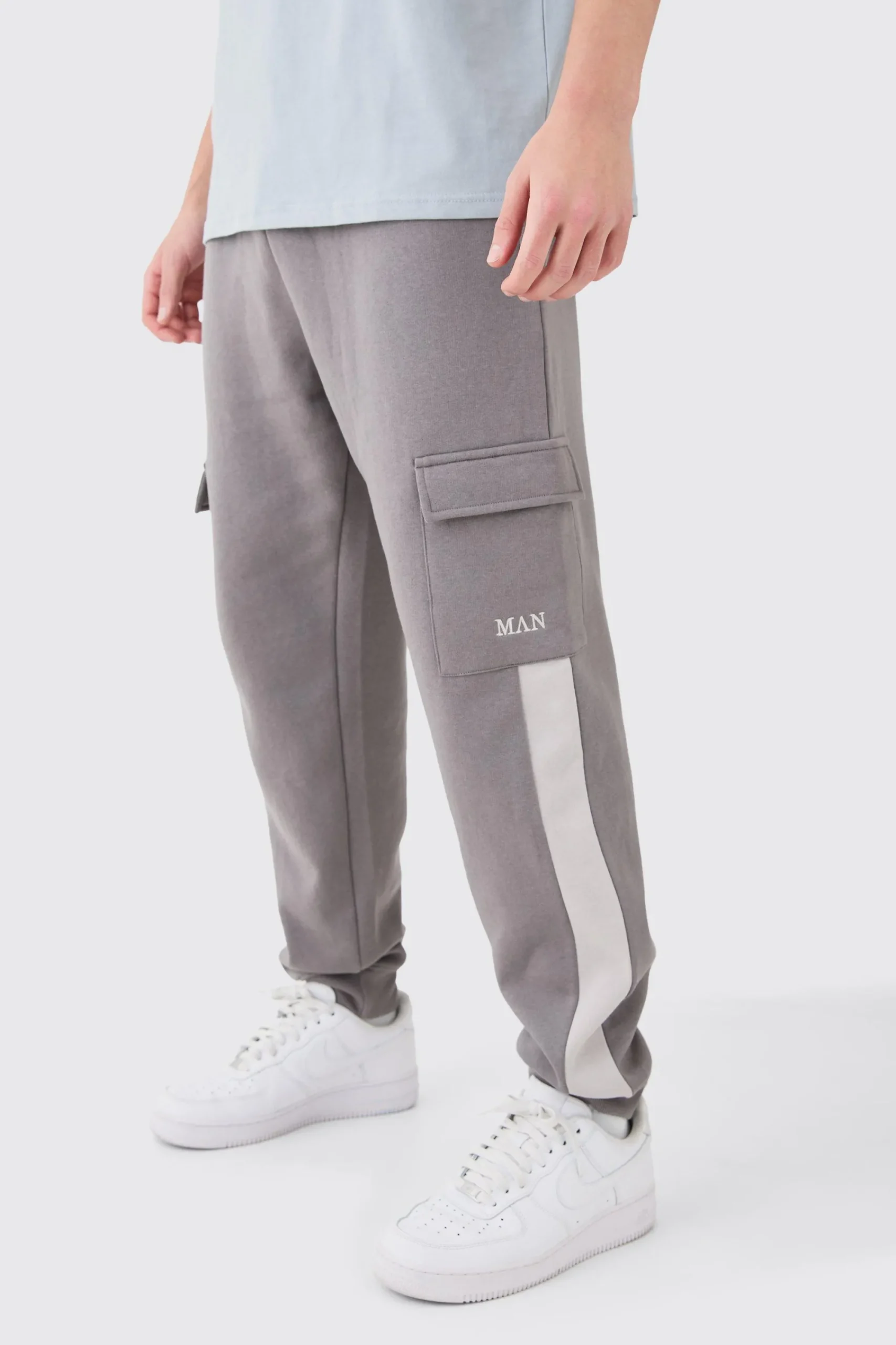 boohooMAN Man Cargo Pocket Jogger | UK| Trousers|Cargos