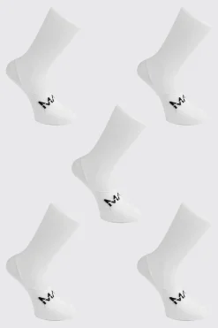 boohooMAN MAN Dash 5 Pack Invisible Socks | UK| Underwear & Socks|Underwear & Socks
