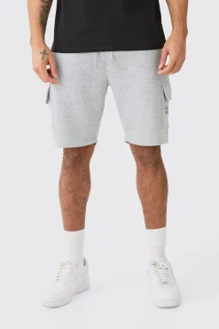 boohooMAN Man Dash Loose Fit Mid Length Cargo Short | UK| Shorts