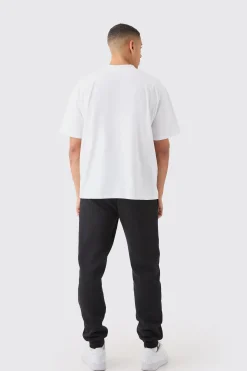 Man Dash Oversized Basic Extended Neck T-shirt | UK^boohooMAN Discount
