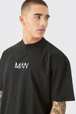 Man Dash Oversized Heavyweight T-shirt | UK^boohooMAN Clearance