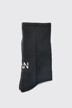 boohooMAN Man Dash Ribbed Socks In | UK| Underwear & Socks|Underwear & Socks
