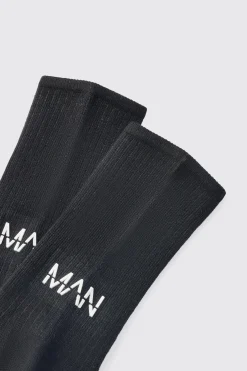 boohooMAN Man Dash Ribbed Socks In | UK| Underwear & Socks|Underwear & Socks