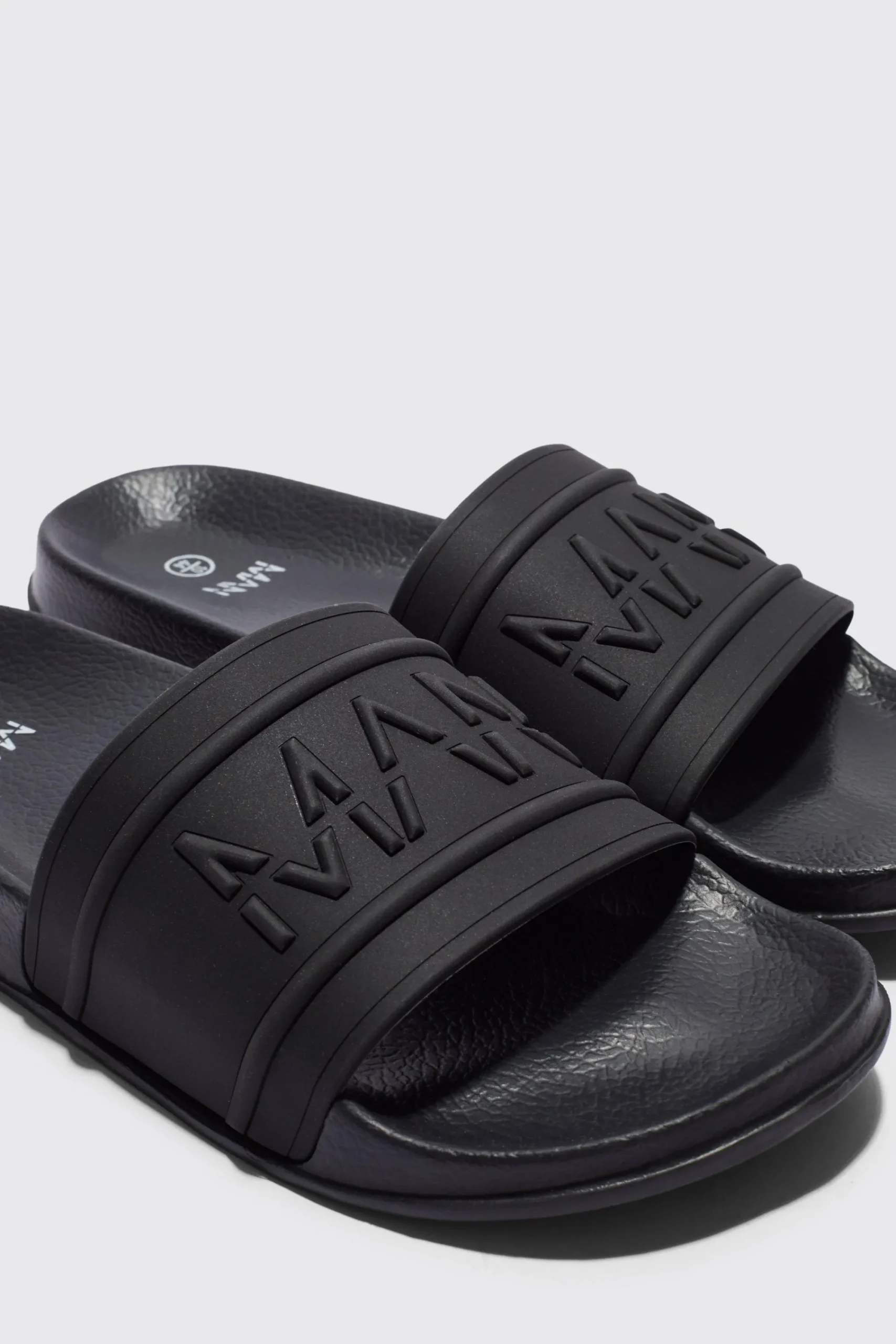 boohooMAN Man Dash Slider | UK| Sliders & Slippers
