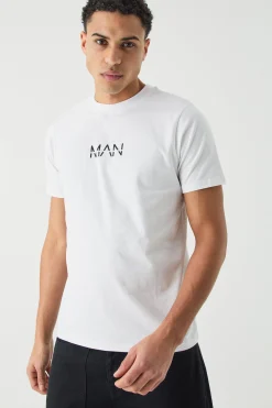 Man Dash Slim Fit T-shirt | UK^boohooMAN Discount