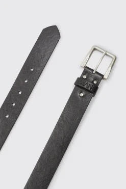 boohooMAN Man Faux Leather Belt | UK| Belts
