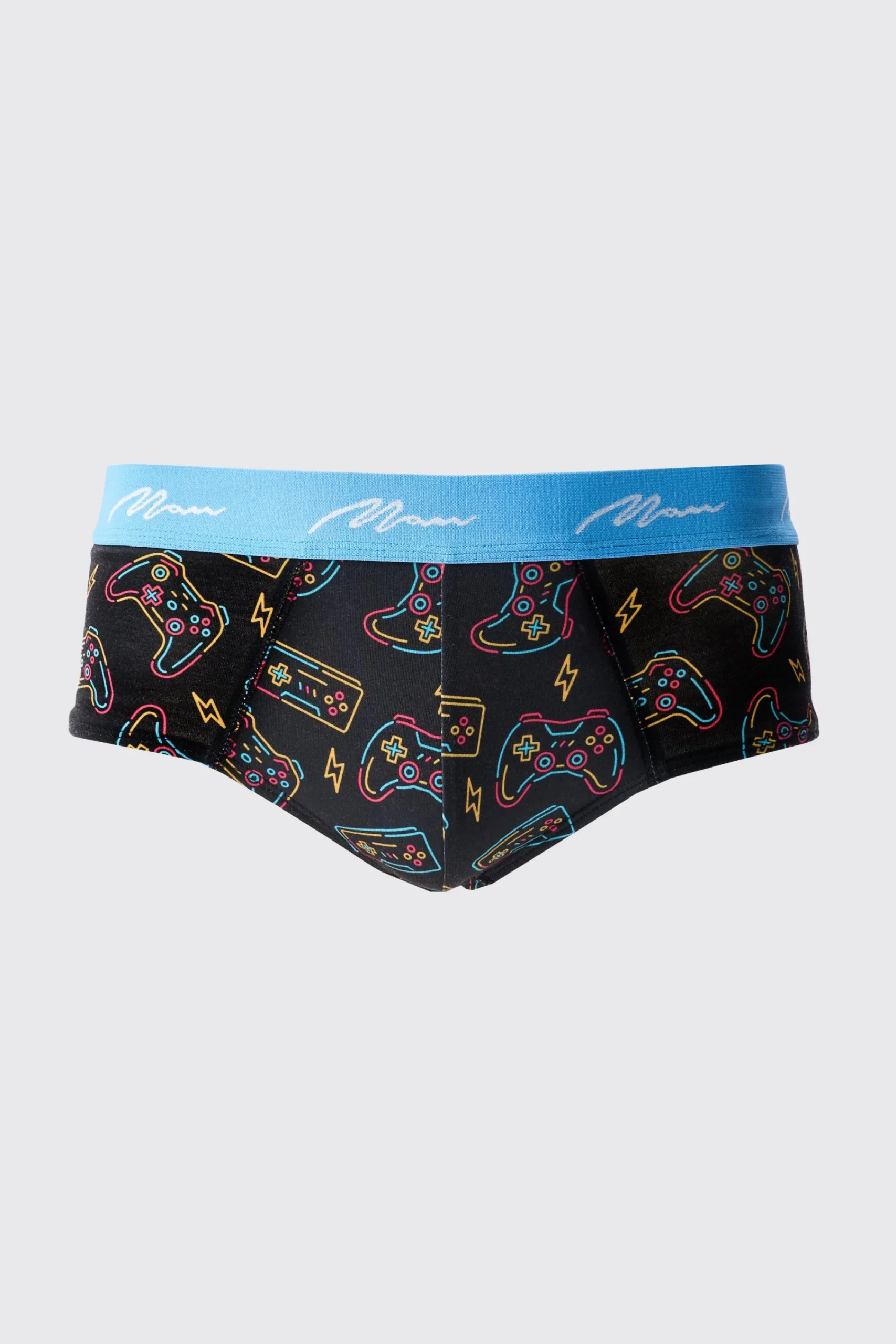 boohooMAN Man Gaming Printed Briefs | UK| Underwear & Socks|Underwear & Socks
