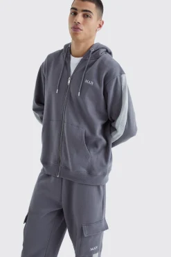 boohooMAN Man Gold Hoodie And Cargo Jogger Set | UK| Tracksuits