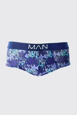 boohooMAN Man Graffiti Briefs | UK| Underwear & Socks|Underwear & Socks