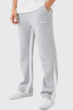 boohooMAN Man Gusset Contrast Stitch Jogger | UK| Trousers|Joggers
