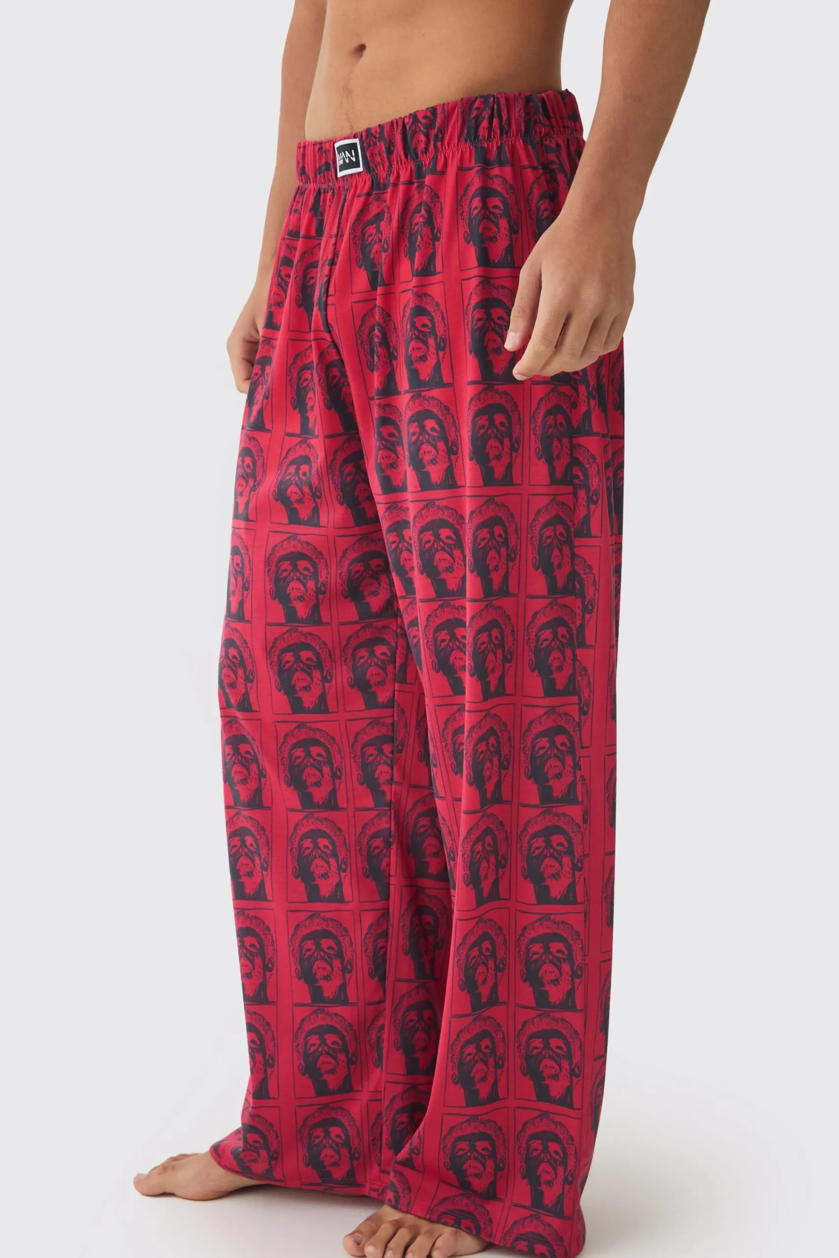 boohooMAN Man Horror Lounge Bottoms | UK| Loungewear