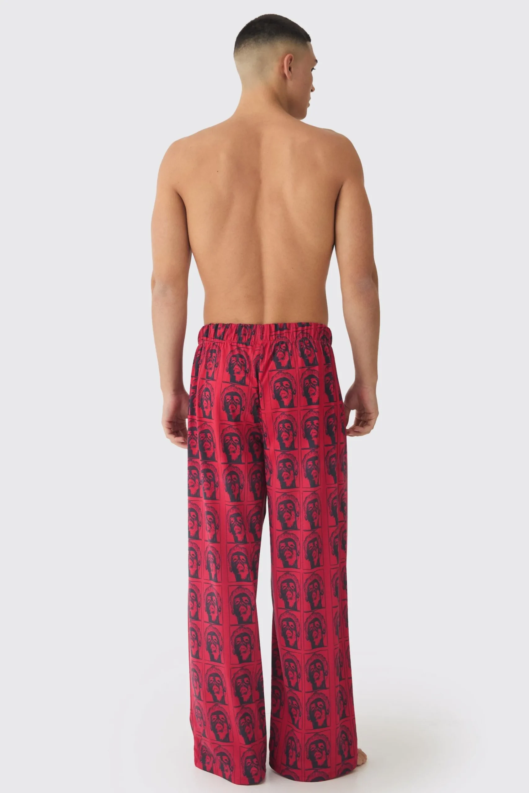 boohooMAN Man Horror Lounge Bottoms | UK| Loungewear