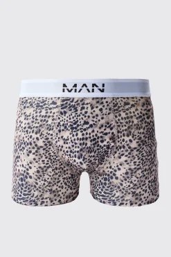 boohooMAN Man Leopard Printed Boxers | UK| Underwear & Socks|Underwear & Socks