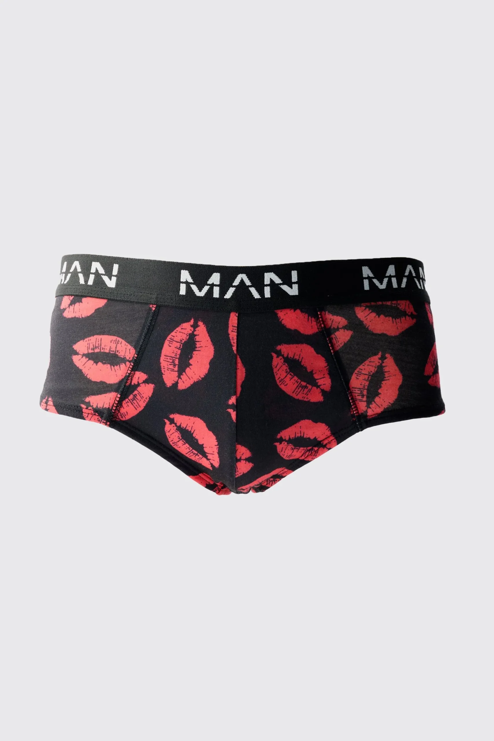 boohooMAN Man Lips Printed Briefs | UK| Underwear & Socks|Underwear & Socks