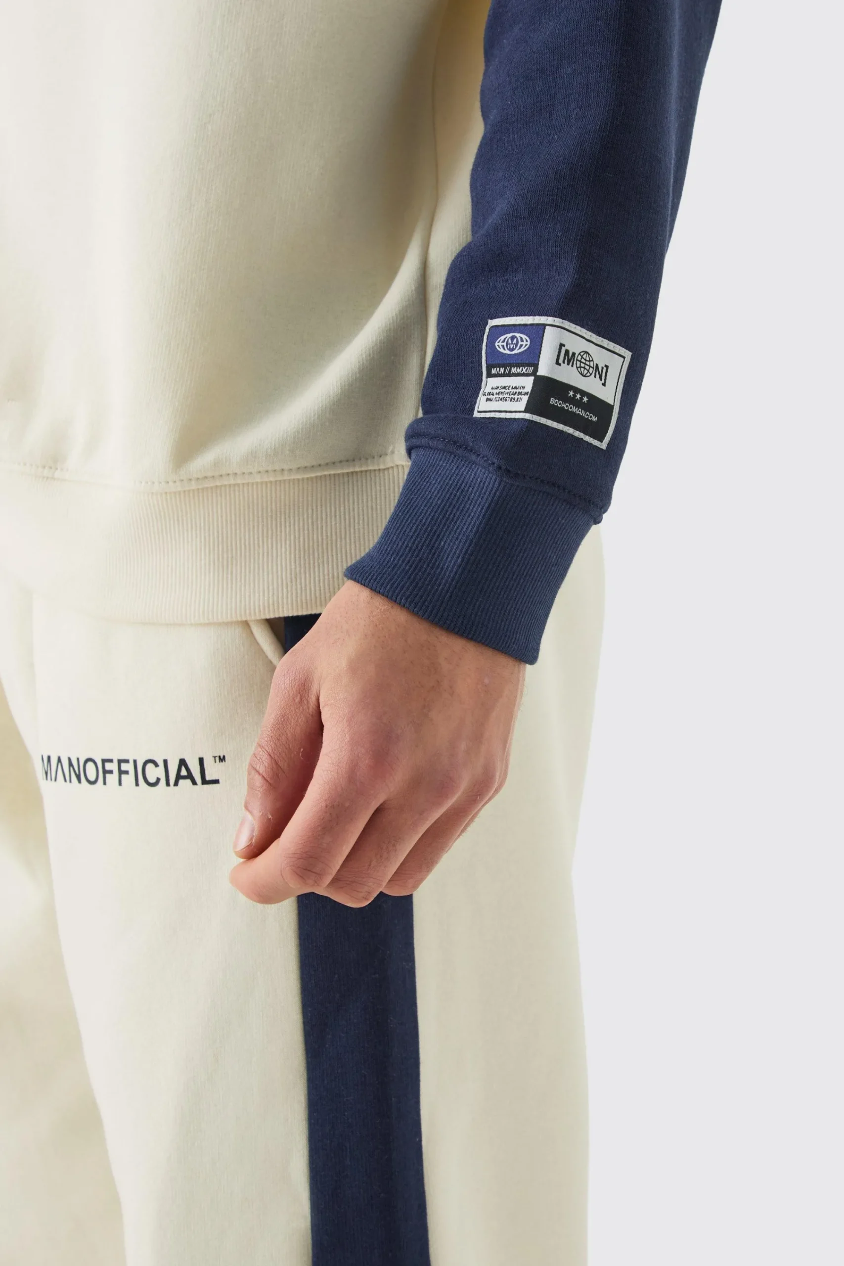 boohooMAN Man Official Colour Block Half Zip Tracksuit | UK| Tracksuits