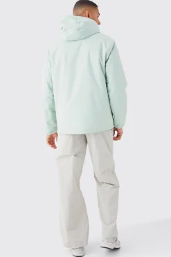 boohooMAN Man Overhead Hooded Parka | UK| Coats & Jackets