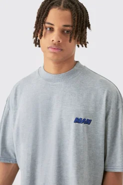 boohooMAN Man Oversized Boxy Contrast Stitch T-shirt Gusset Jogger Set | UK| Sets & Co-Ords