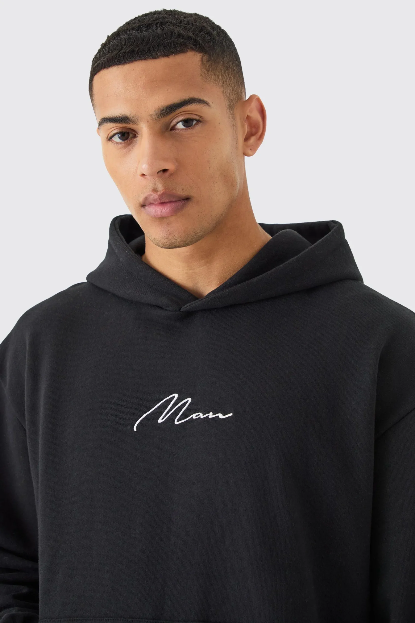 boohooMAN Man Oversized Boxy Heavyweight Hoodie | UK| Hoodies & Sweatshirts