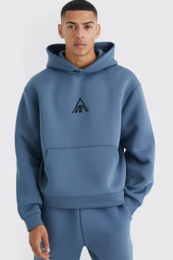 boohooMAN Man Oversized Boxy Scuba Hoodie | UK| Hoodies & Sweatshirts