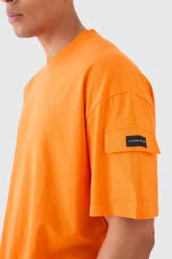 boohooMAN Man Oversized Cargo T-shirt And Relaxed Short Set | UK| Sets & Co-Ords|Tracksuits