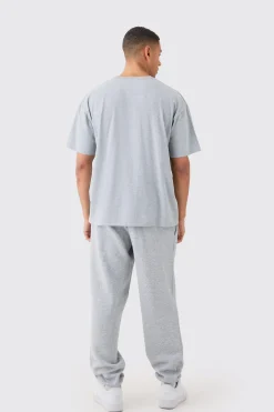 boohooMAN Man Oversized T-shirt & Jogger Set | UK| Sets & Co-Ords