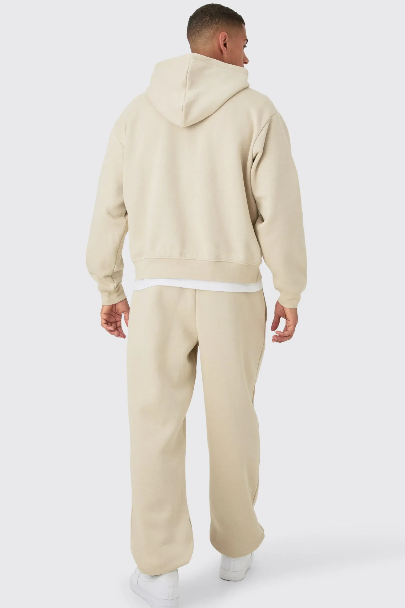 boohooMAN Man Oversized Zip Through Hooded Tracksuit | UK| Tracksuits