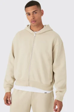 boohooMAN Man Oversized Zip Through Hooded Tracksuit | UK| Tracksuits